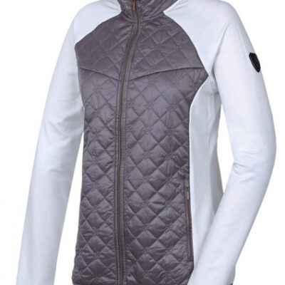 Vestes Outdoor gilet de plein air Elsa femmes polyester blanc/gris taille 42 - Hannah