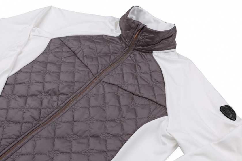 Vestes Outdoor gilet de plein air Elsa femmes polyester blanc/gris taille 38 - Hannah – Image 6