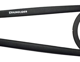 Chain guard Chainglider 350 V44T A18-22T 24/26 pouces ouverte noir - Hebie