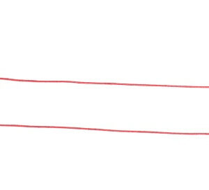 Cordons lunettes corde à lunettes Clfx 65 cm polyester rouge/noir - Henri Beaud