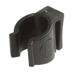 Protections vestes étaux clip de fixation protège robe 16 mm noir par pièce - Hesling