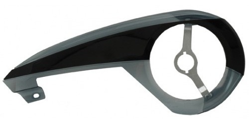 Chaînes écrans garde-chaîne Esencia 49 cm 46T transprant/noir - Hesling – Image 2