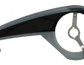 Chaînes écrans garde-chaîne Esencia 49 cm 46T transprant/noir - Hesling