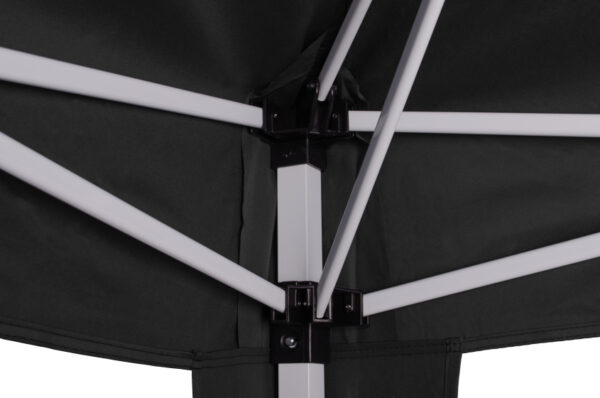 Party tents Tente de fête pliable Easy-up 3 x 3 mètres Noir - Hi-point – Image 7