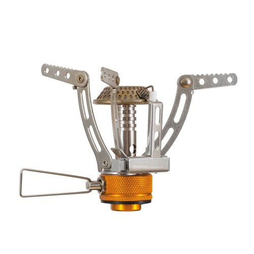 Camping cookers HPX 200 Gas Cuiseur 10 cm Acier Argent/Cuivre - Highlander – Image 2