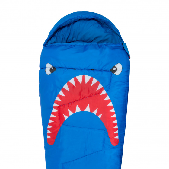 Sacs de couchage Sac de couchage momie Shark 170 cm Polyester Bleu - Highlander – Image 4