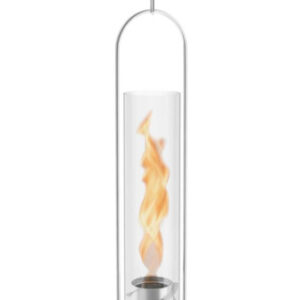 Table fires Spider 120 lanterne d'ambiance suspendue 150 cm acier inoxydable argenté - Höfats