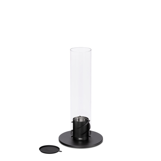 Table fires Spin 90 lanterne d'ambiance acier inoxydable 19 x 40,5 cm noir - Höfats – Image 7