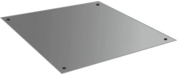 Standards de réparation plaque de base Xpert E132B 60 x 60 cm acier argenté - IceToolz