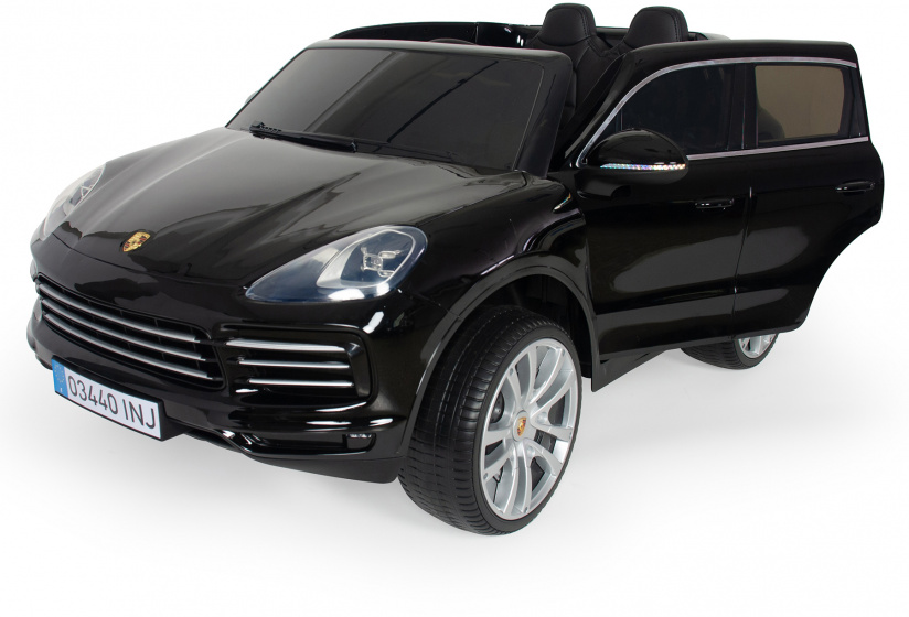 Chariots à batterie Porsche Cayenne S Voiture électrique pour enfant 12V Noir - Injusa – Image 7