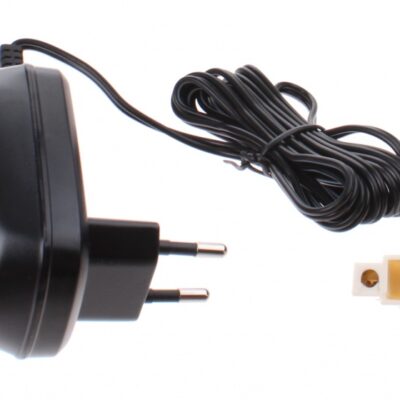 Chariots à batterie Chargeur de batterie CE 12V-1A Plastique Noir - Injusa