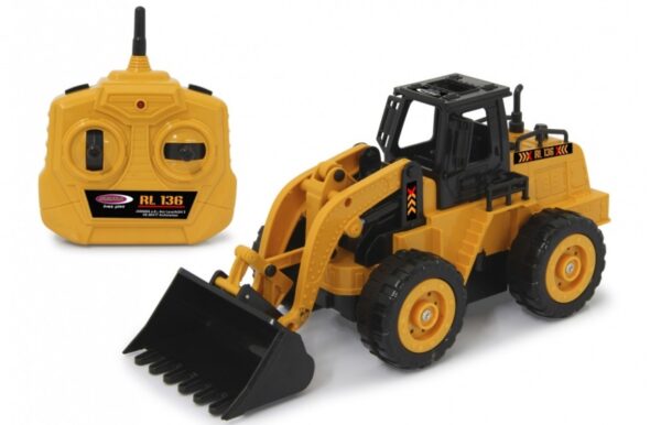 Véhicules RC Excavateur contrôlable 25 x 10,5 x 12,5 cm jaune - JAMARA – Image 2