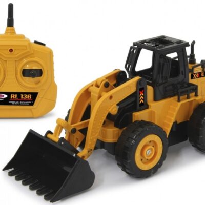 Véhicules RC Excavateur contrôlable 25 x 10,5 x 12,5 cm jaune - JAMARA