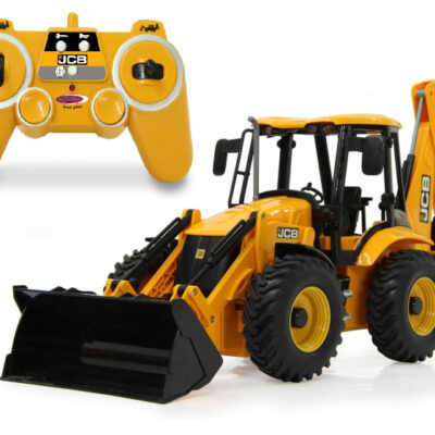 Véhicules RC Radiographie JCB chargeuse-pelleteuse 1:20 jaune - JAMARA