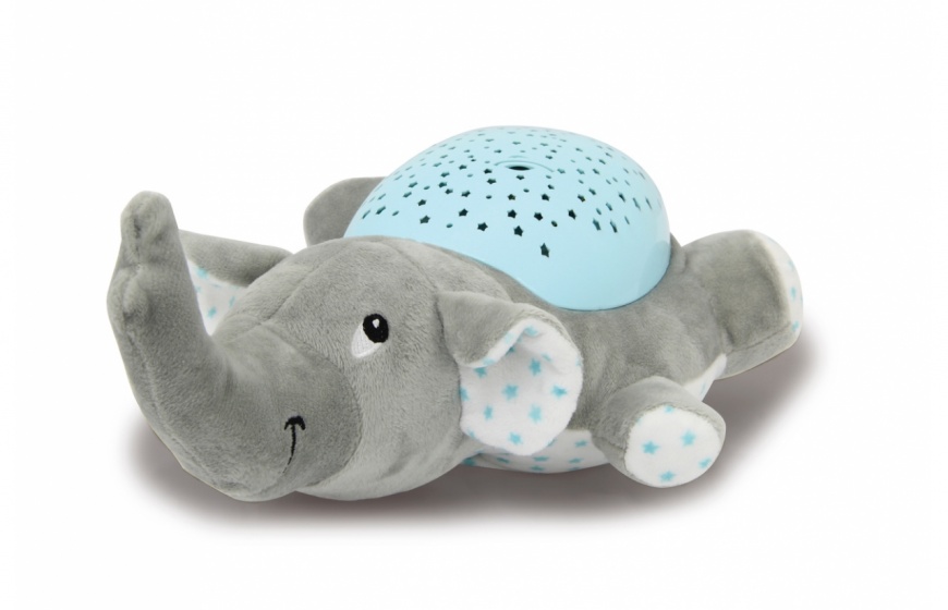 Jouets récréatifs Dreamy Elephant veilleuse led 32 cm gris/bleu - JAMARA – Image 4