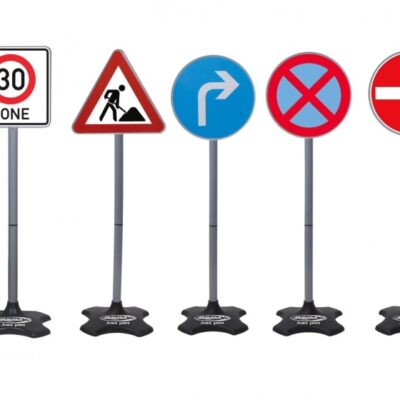 Sets de circulation panneaux de signalisation grand format 5 sections 81 cm - JAMARA