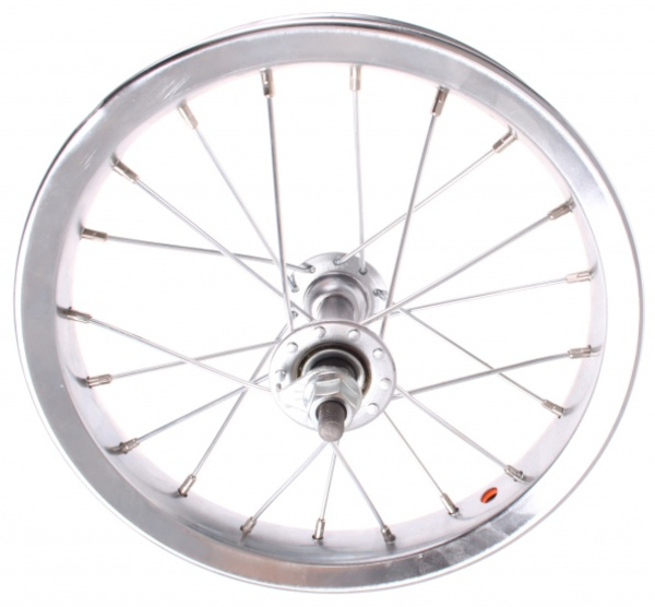 Roues Roue avant 12 1/2 x 2 1/4 aluminium 20G argent - Japs