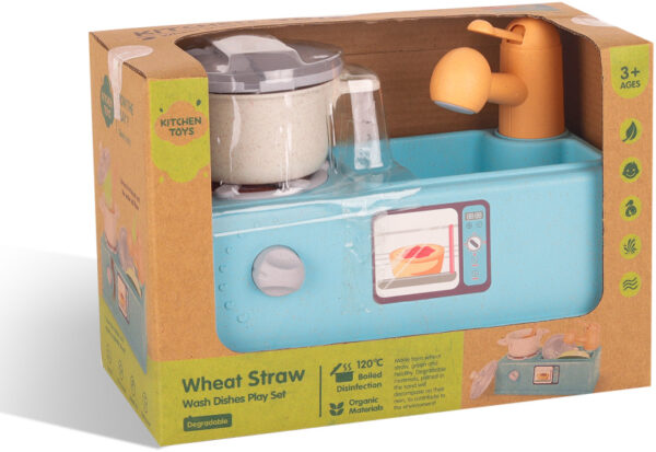 Toy kitchens Jouet évier avec eau courante 11 pièces - Kitchen Toys – Image 5