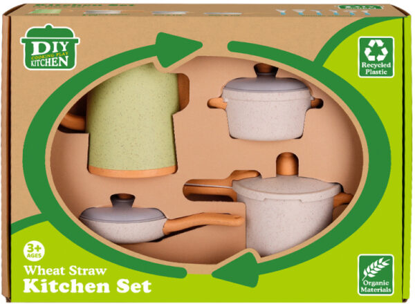 Toy kitchens Batterie de cuisine et accessoires de cuisine Set de jeu 14 pièces - Kitchen Toys – Image 5