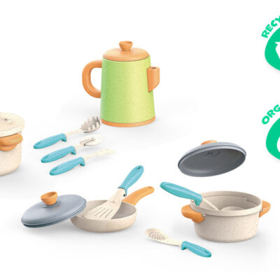 Toy kitchens Batterie de cuisine et accessoires de cuisine Set de jeu 14 pièces - Kitchen Toys