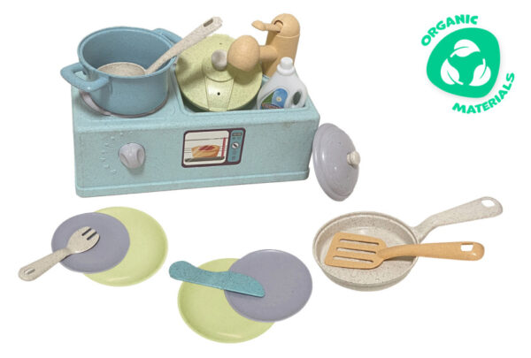 Toy kitchens Jouet Evier avec accessoires de cuisine 15 pièces - Kitchen Toys