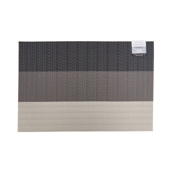 Sets de table Set de table 30 x 45 cm PVC/polyester Blanc/Gris - KitchenCraft – Image 3