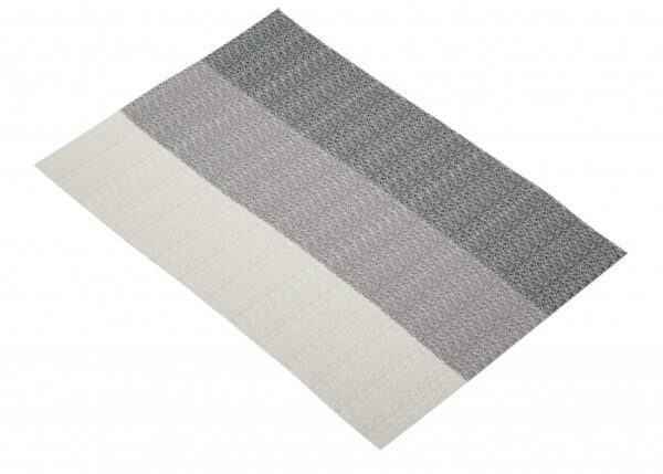 Sets de table Set de table 30 x 45 cm PVC/polyester Blanc/Gris - KitchenCraft – Image 2