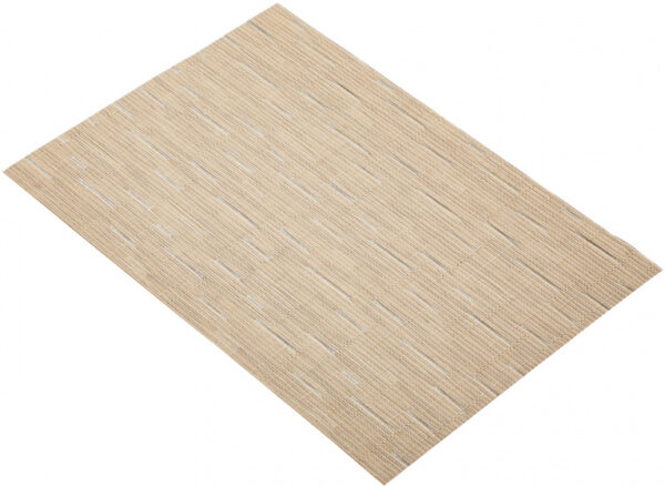 Sets de table Mix Set de table 30 x 45 cm PVC/polyester Beige - KitchenCraft – Image 2