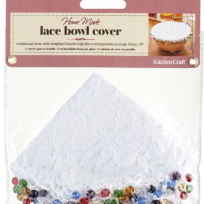 Clips d'étanchéité Home Made Lace Protège-salade en coton blanc - KitchenCraft