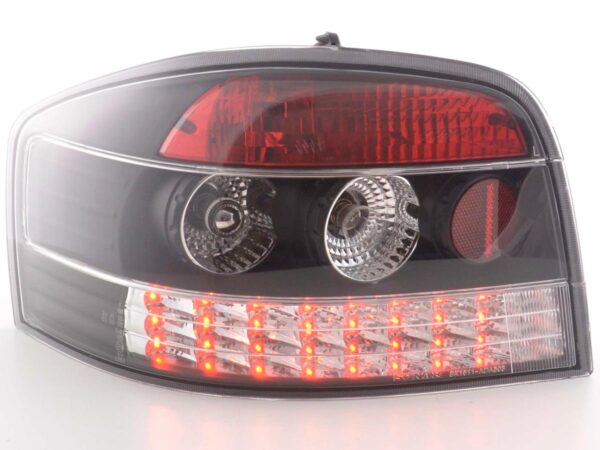 Kit feux arrières LED Audi A3 type 8P 03-05 noir -