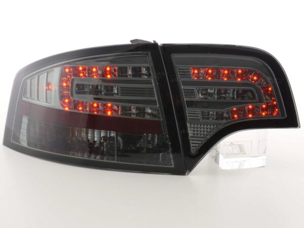 Kit feux arrières LED Audi A4 berline type 8E 04-07 noir -