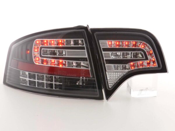 Kit feux arrières LED Audi A4 berline type 8E 04-07 noir -