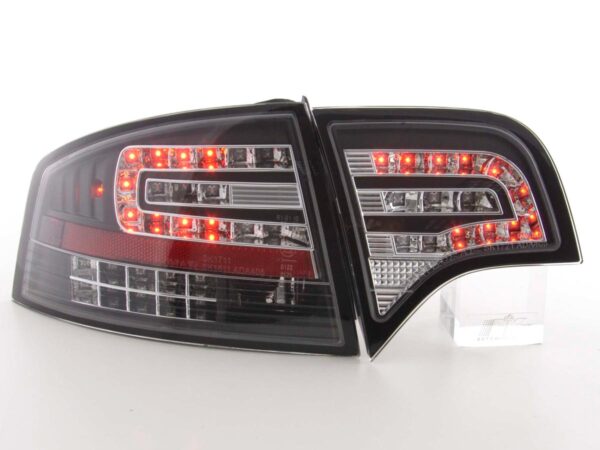 Kit feux arrières LED Audi A4 berline type 8E 04-07 noir - – Image 2