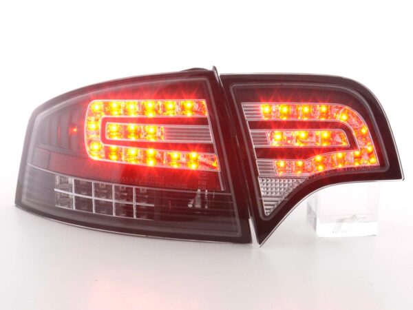Kit feux arrières LED Audi A4 berline type 8E 04-07 noir - – Image 3