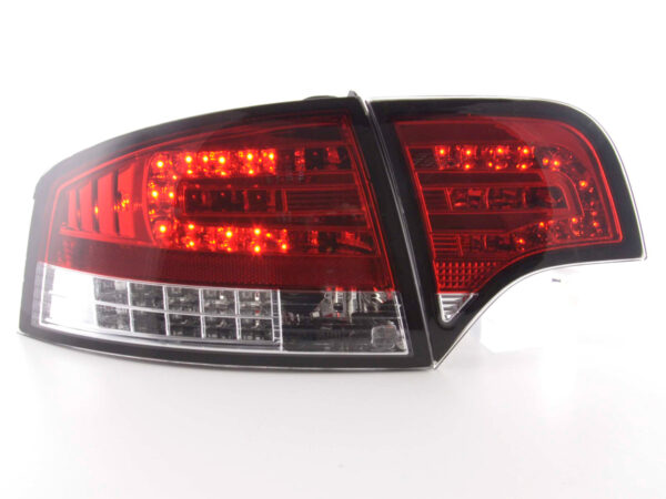 Kit feux arrières à LED Audi A4 berline type 8E 04-07 rouge / clair - – Image 2