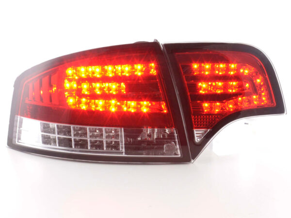Kit feux arrières à LED Audi A4 berline type 8E 04-07 rouge / clair - – Image 3