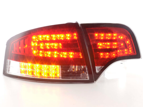 Kit feux arrières à LED Audi A4 berline type 8E 04-07 rouge / clair - – Image 4