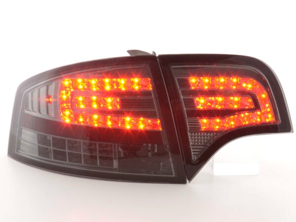Kit feux arrières LED Audi A4 berline type 8E 04-07 noir - – Image 3