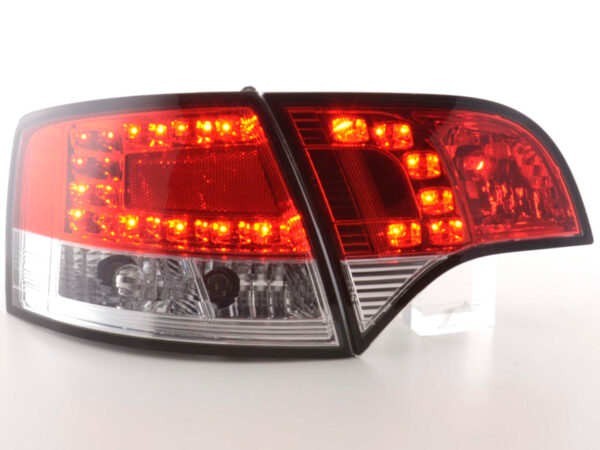 Kit feux arrières à LED Audi A4 Avant type 8E 04-08 rouge / clair - – Image 2