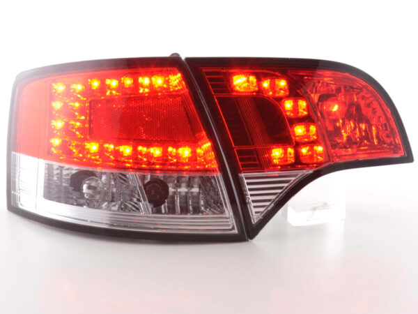 Kit feux arrières à LED Audi A4 Avant type 8E 04-08 rouge / clair - – Image 3