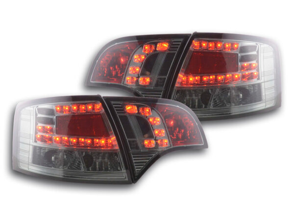 Kit feux arrières à LED Audi A4 Avant type 8E 04-08 noir -