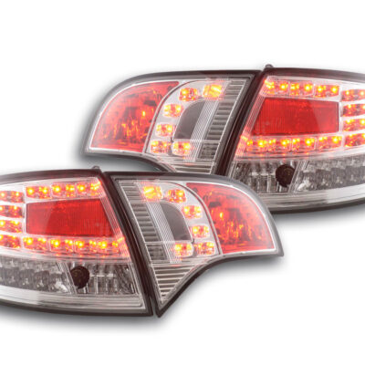 Kit feux arrières LED Audi A4 Avant type 8E 04-08 chrome -