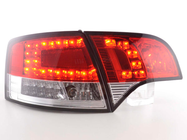 Kit feux arrières à LED Audi A4 Avant type 8E 04-08 rouge / clair - – Image 2