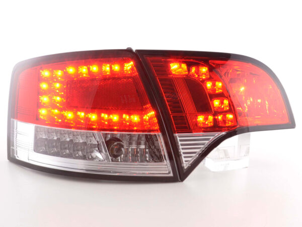 Kit feux arrières à LED Audi A4 Avant type 8E 04-08 rouge / clair - – Image 3