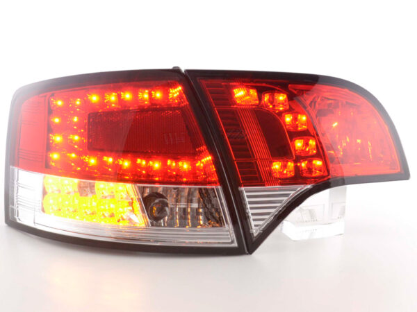 Kit feux arrières à LED Audi A4 Avant type 8E 04-08 rouge / clair - – Image 4