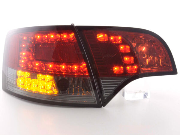 Kit feux arrières à LED Audi A4 Avant type 8E 04-08 rouge / noir - – Image 4