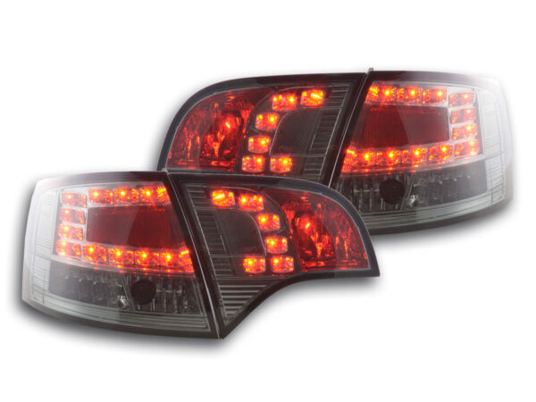 Kit feux arrières à LED Audi A4 Avant type 8E 04-08 noir -