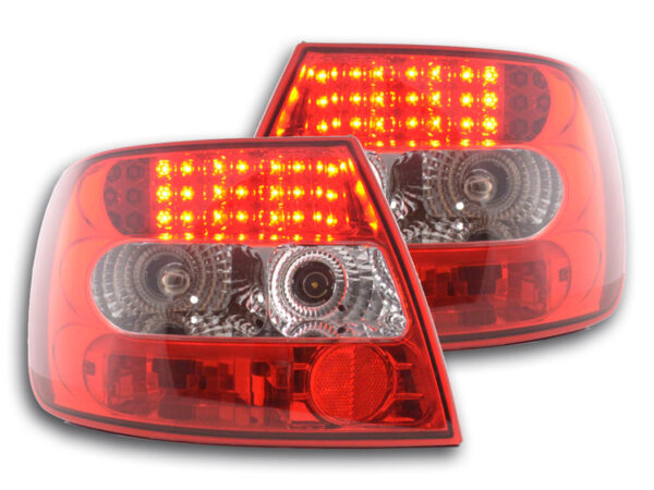 Kit feux arrières à LED Audi A4 berline type B5 95-00 clair / rouge -