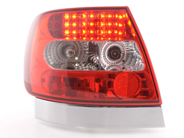 Kit feux arrières à LED Audi A4 berline type B5 95-00 clair / rouge - – Image 2