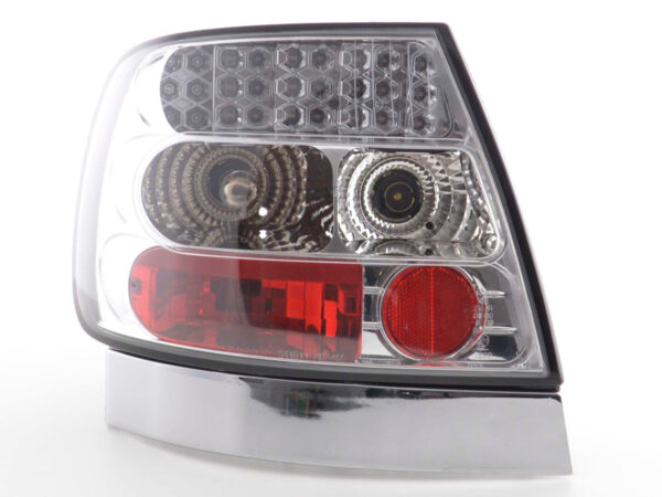 Jeu de feux arrières à LED Audi A4 berline type B5 95-00 chrome S4 / TDI - – Image 6